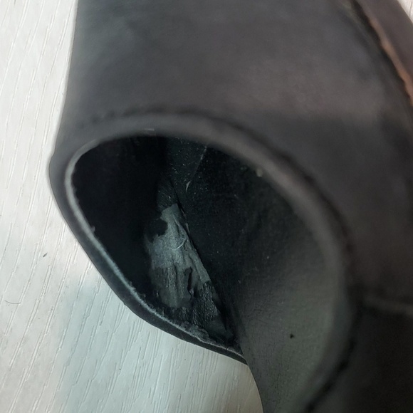 Lucky Brand Womens Kabott Gladiator Ankle Block Leather Booties shoes sz 8.5M - Picture 12 of 12